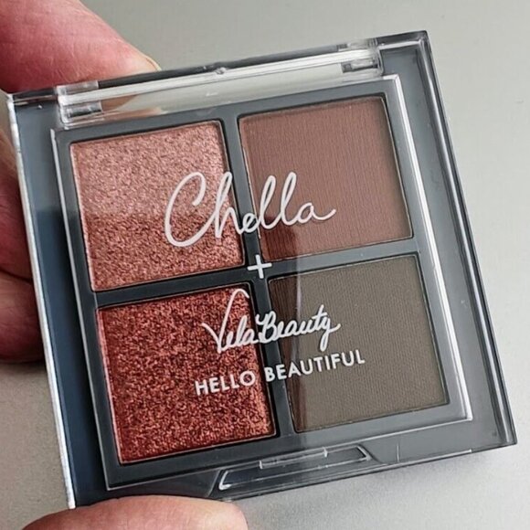 Brand New Mini chella + velabeauty blushing rose eyeshadow palette - Picture 10 of 11